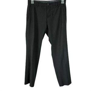 Men’s Bertini Stretch Slim Fit Dress Pant, Side & Front Pockets, Gray, Size 31